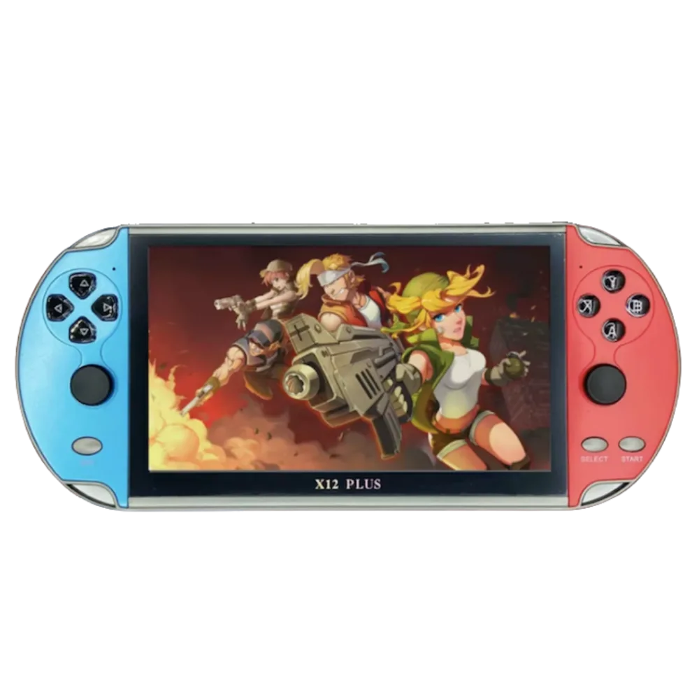 Consola Portátil X12 Plus - 5.1" HD con Juegos Retro