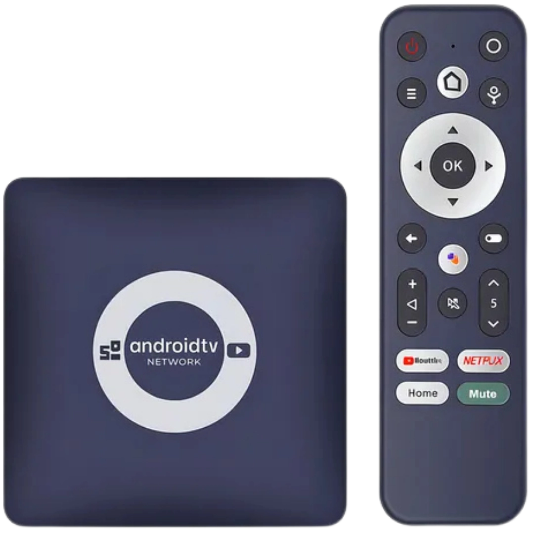 TV Box Android 15.0 8K Ultra HD - 8GB RAM + 128GB ROM