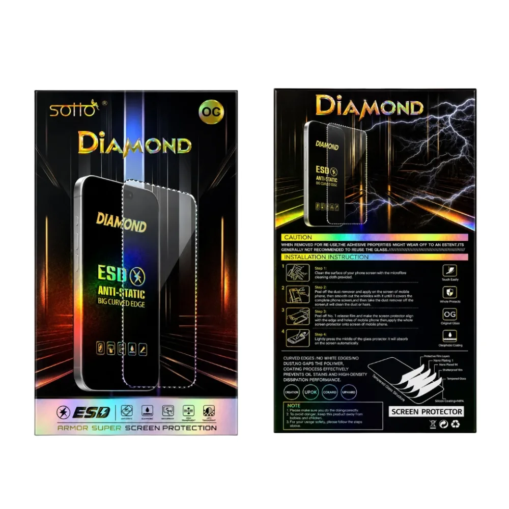 Lamina de Vidrio Diamond Anti-Static